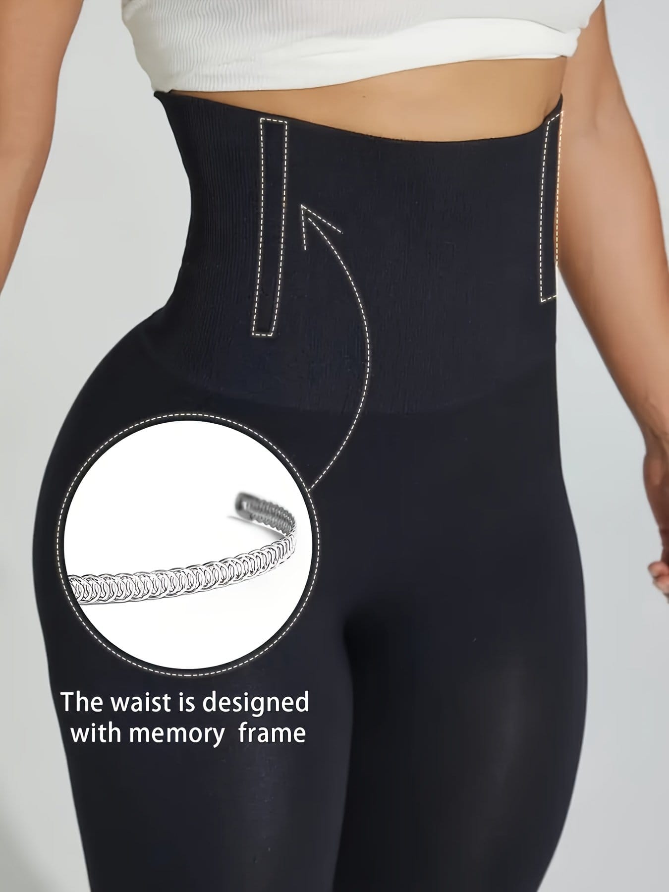 1pc Ladies Adjustable Tummy Control And Hip Lifting Underwear - Smooth, Elastic, Breathable, High Elasticity Shaping Boxer Briefs, Close-Fitting Everyday Slim Style, Suitable for All Body Types, Machine Washable - Image 7